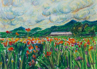 Marigolds in the Ten Acre Garden	by Rachel J Haungs